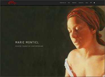artiste peintre marie Montiel